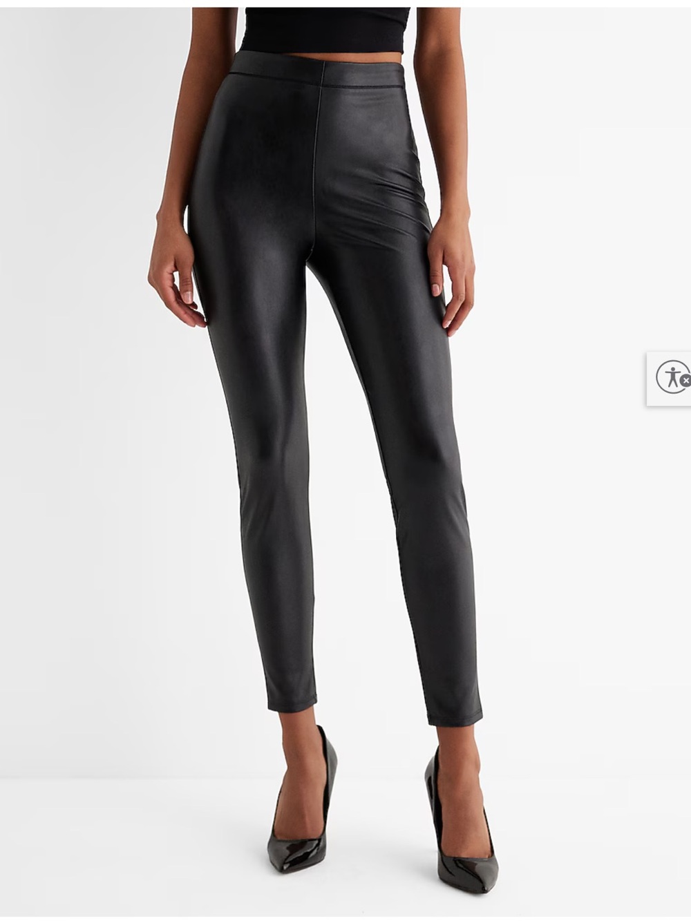 Express Faux Leather Pants
